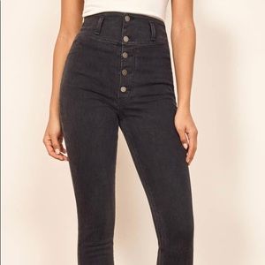 Reformation Naomi jeans, Argentine wash